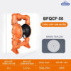 Bơm Màng Khí Nén Lót Flo BFQCF-50