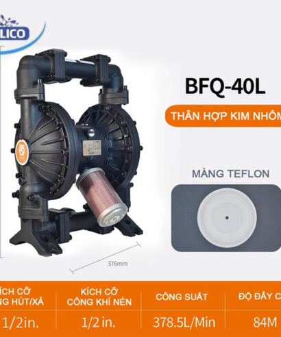 Máy bơm màng khí nén BFQ-40 Hợp Kim Nhôm