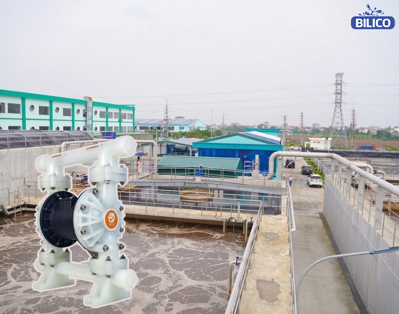 Bơm QBY3-40 nhựa PP bơm đa dạng chất lỏng