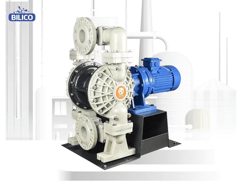 Bơm màng điện DBY3-100 NHỰA PP chính hãng
