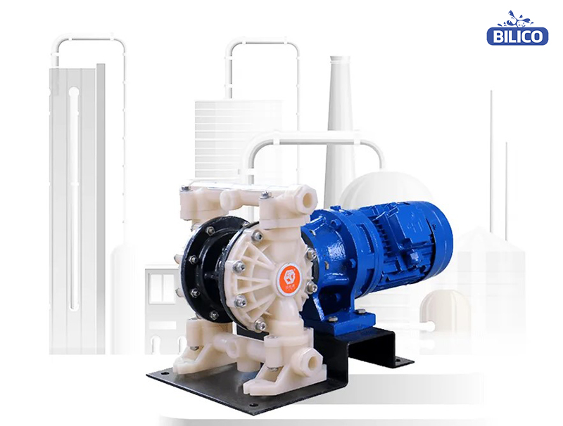 DBY3-25 Teflon bơm chất lỏng có lẫn hạt rắn