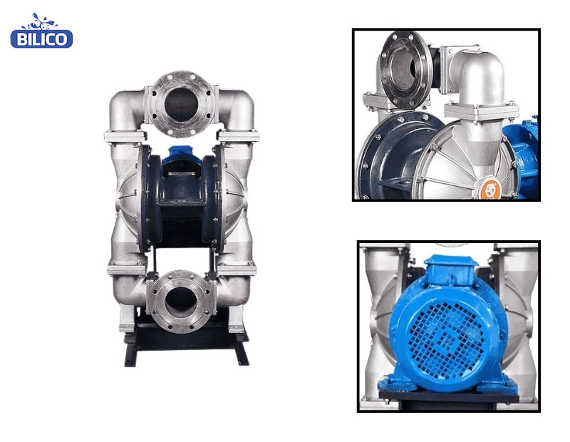 DBY3S-125 chất liệu inox